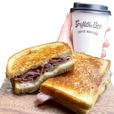 $11.80 toastie and small coffee combo deal